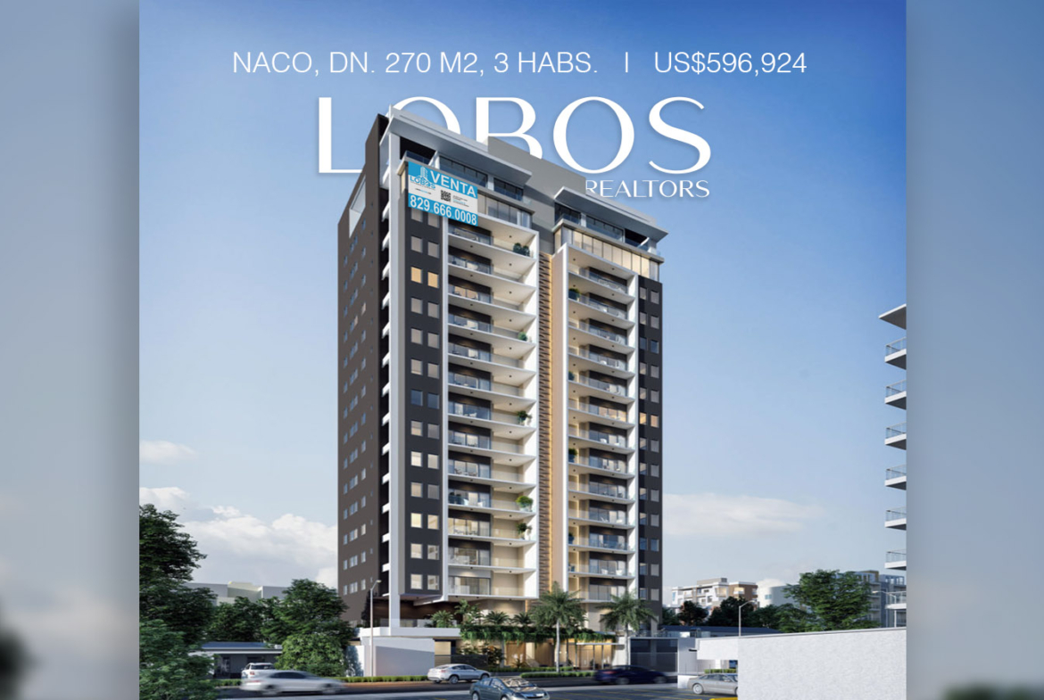 Torre Mineri XIX en Ensanche Naco