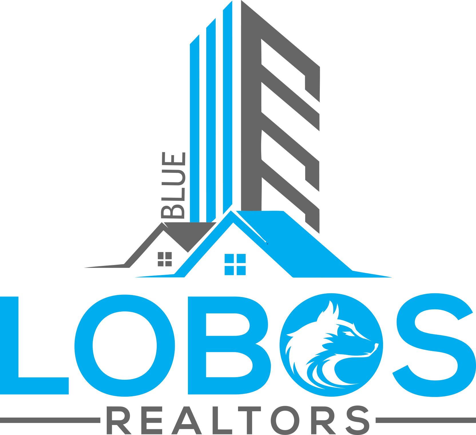 Logo BLUE LOBOS REALTORS