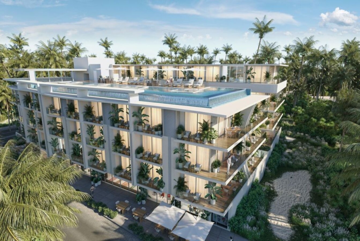 Proyecto de Apartamentos Frente a Playa Los Corales  Bávaro - Punta Cana 