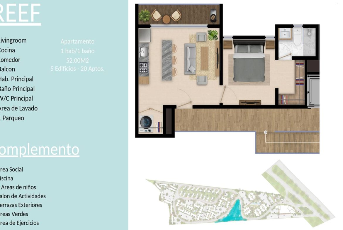 Apartamentos en Punta Cana en Construcción