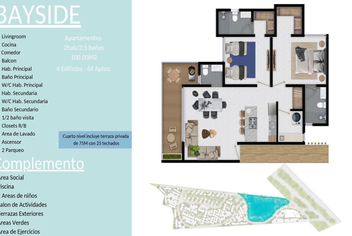 Apartamentos en Punta Cana en Construcción