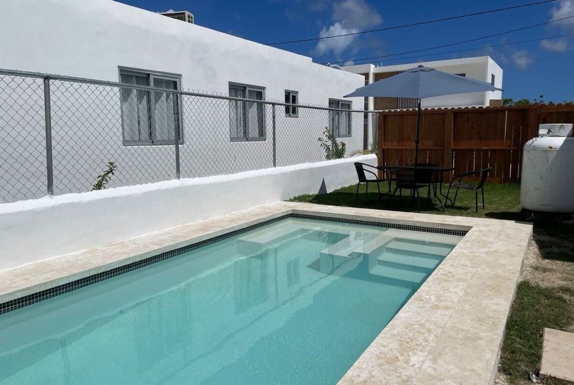 Villa Amueblada en Venta en Bávaro – Punta Cana de 2 Habs Cupo para hasta 6 personas