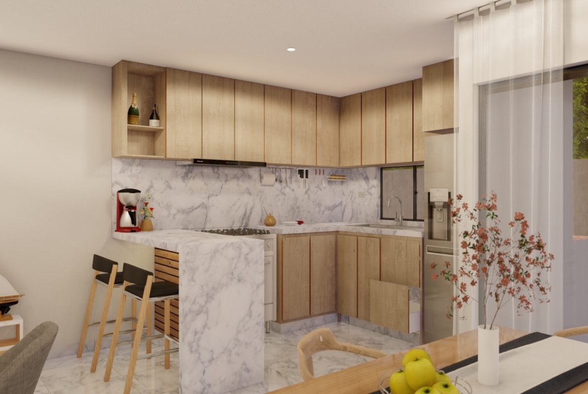 Proyecto de Casas con Piscina Incluida en Los Corales Bávaro