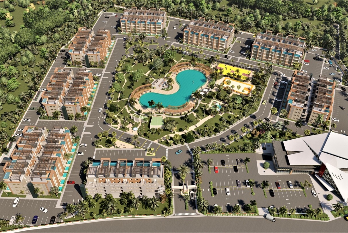 Proyecto de Apartamentos en Los Corales al Lado de Cocotal Golf Bávaro-Punta Cana