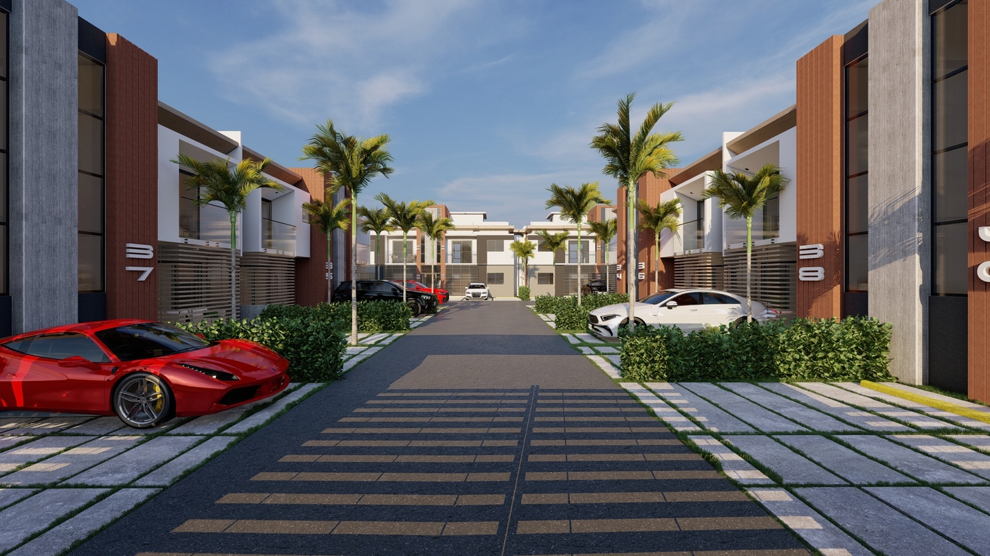 Proyecto de Apartamentos y Townhouses en Costa Cana