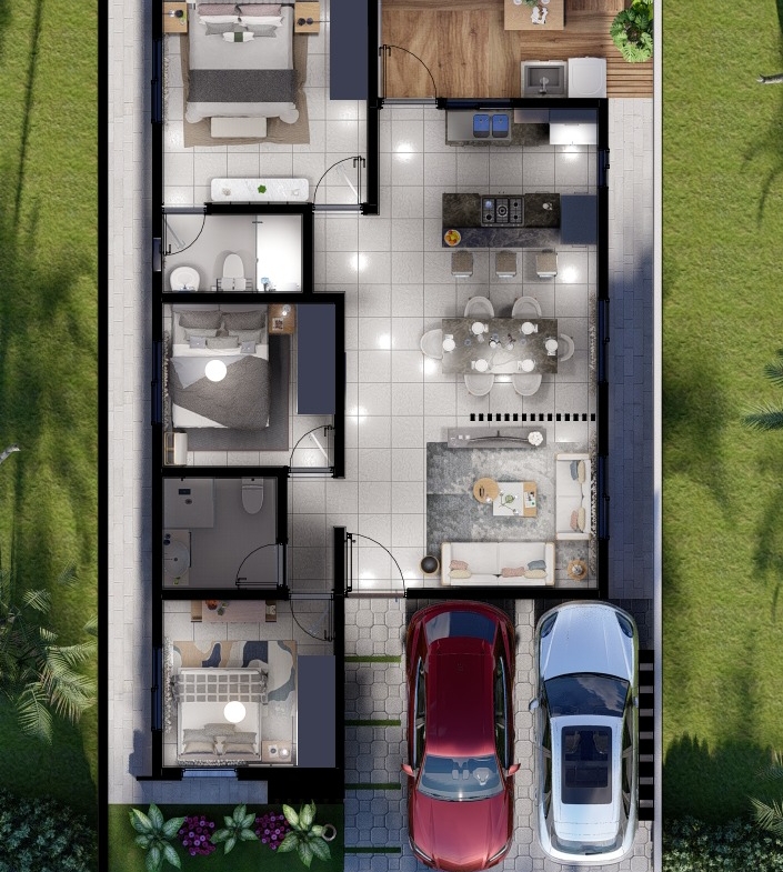 Casas En construcción Brisa Oriental