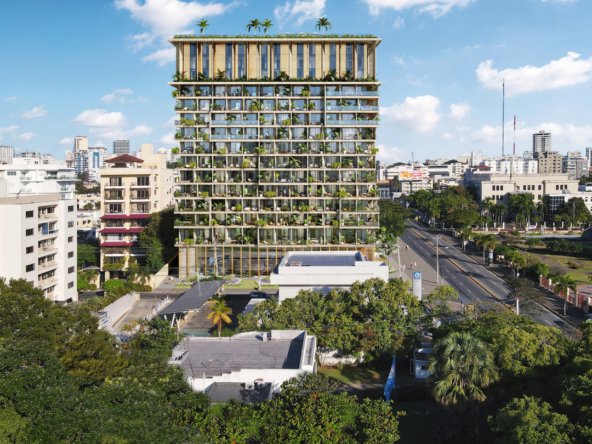 Proyecto de Apartamentos en Santo Domingo Distrito Nacional con Vista al Mar en Zona Universitaria