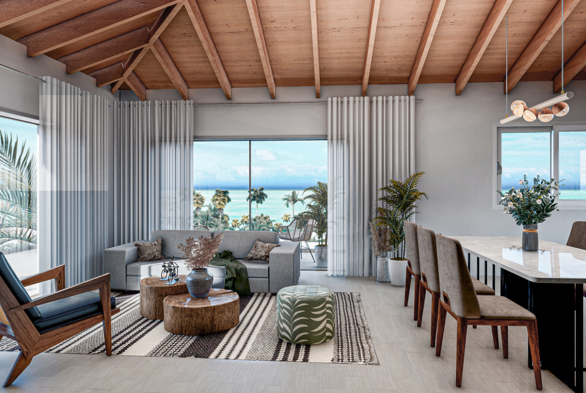 Proyecto de Apartamentos y Villas en Bayahibe Frente al Mar en Playa Dominicus