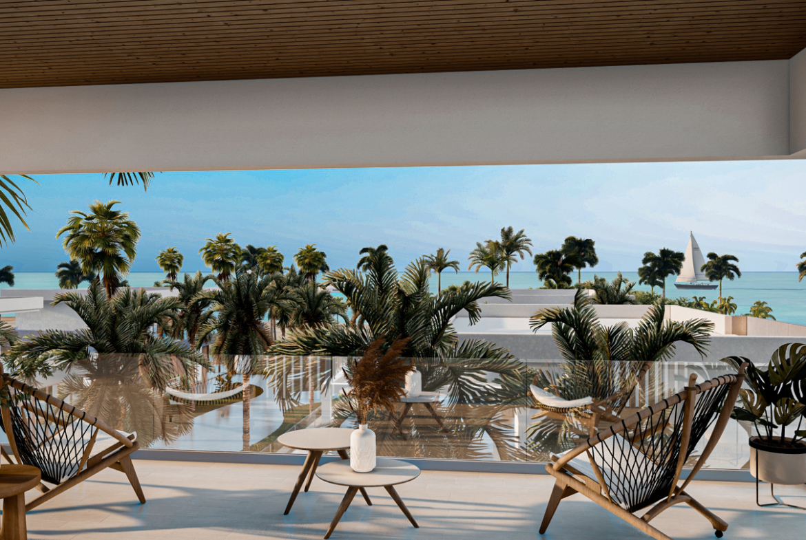 Proyecto de Apartamentos y Villas en Bayahibe Frente al Mar en Playa Dominicus