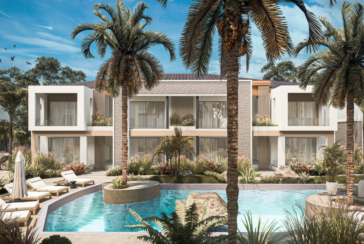 Proyecto de Apartamentos y Villas en Bayahibe Frente al Mar en Playa Dominicus