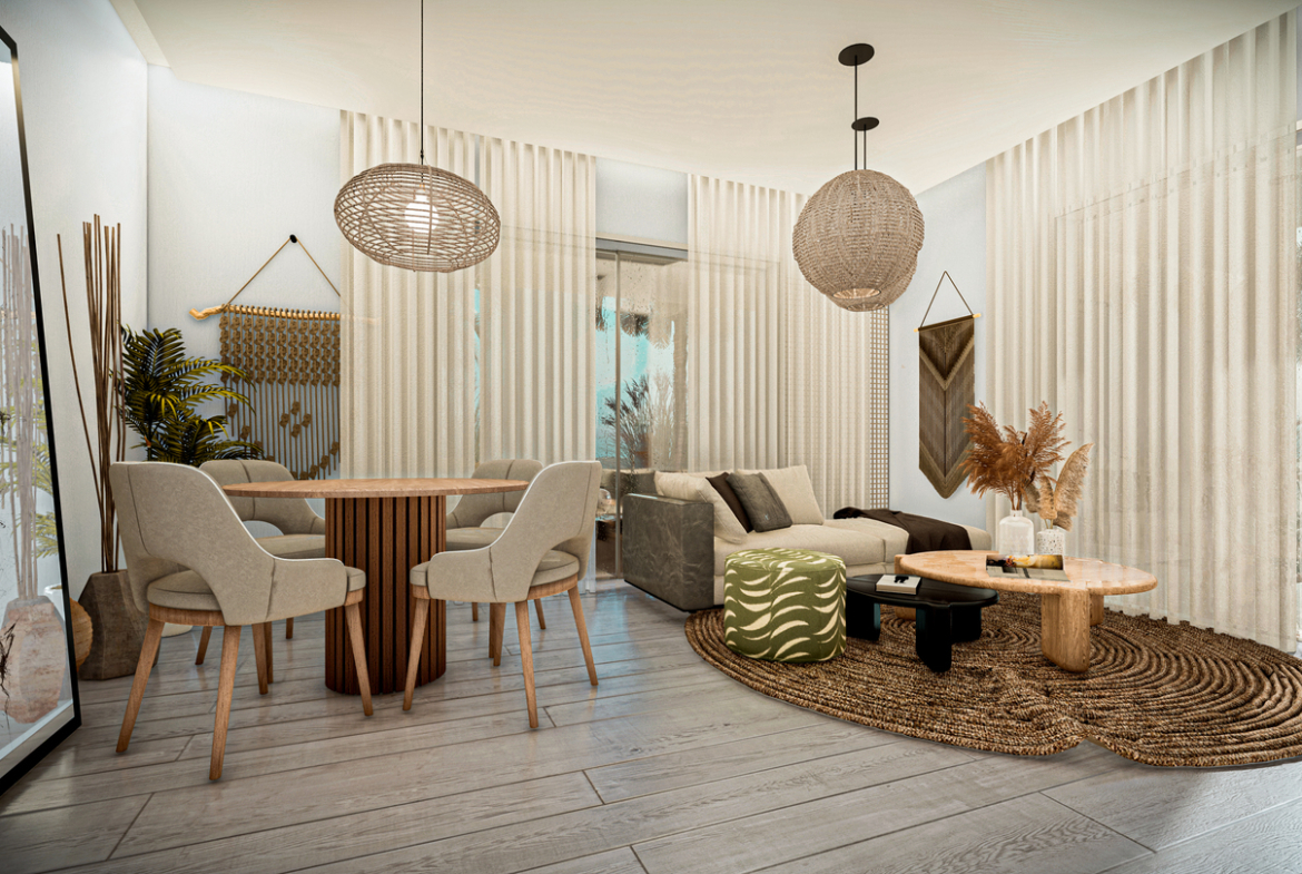 Proyecto de Apartamentos y Villas en Bayahibe Frente al Mar en Playa Dominicus