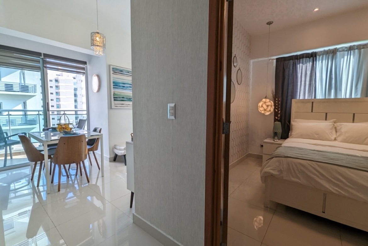 Apartamento Amueblado en Piantini en Alquiler