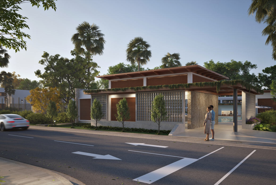 Proyecto de Villas Alto Mar Residences en  la Nueva Circunvalación de Bávaro