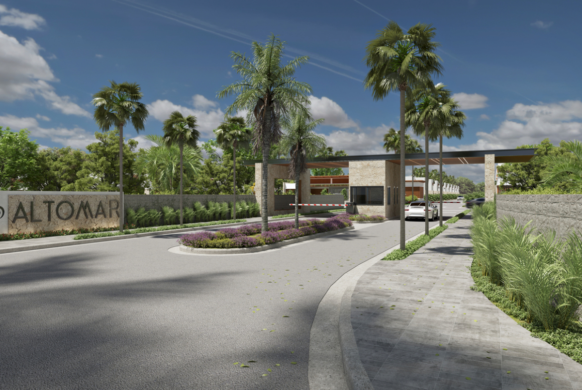 Proyecto de Villas Alto Mar Residences en  la Nueva Circunvalación de Bávaro