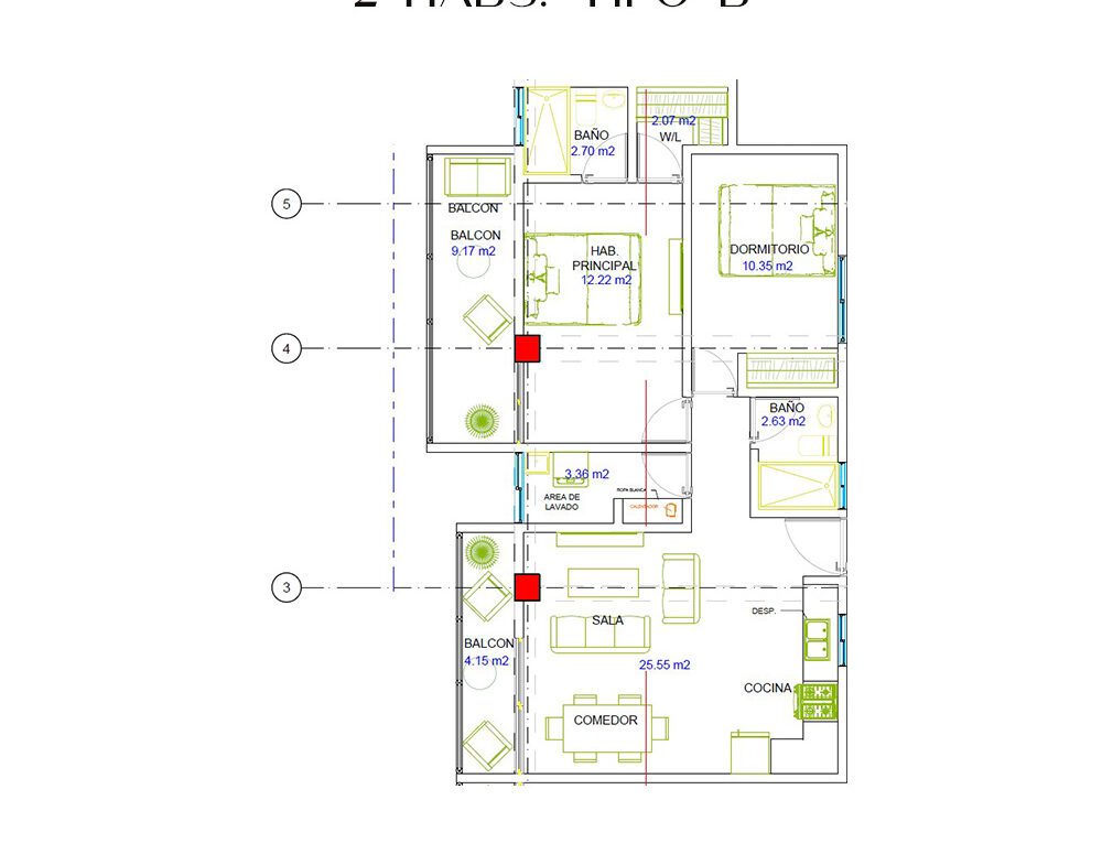 Residencial Vientos del Este III con Ascensor