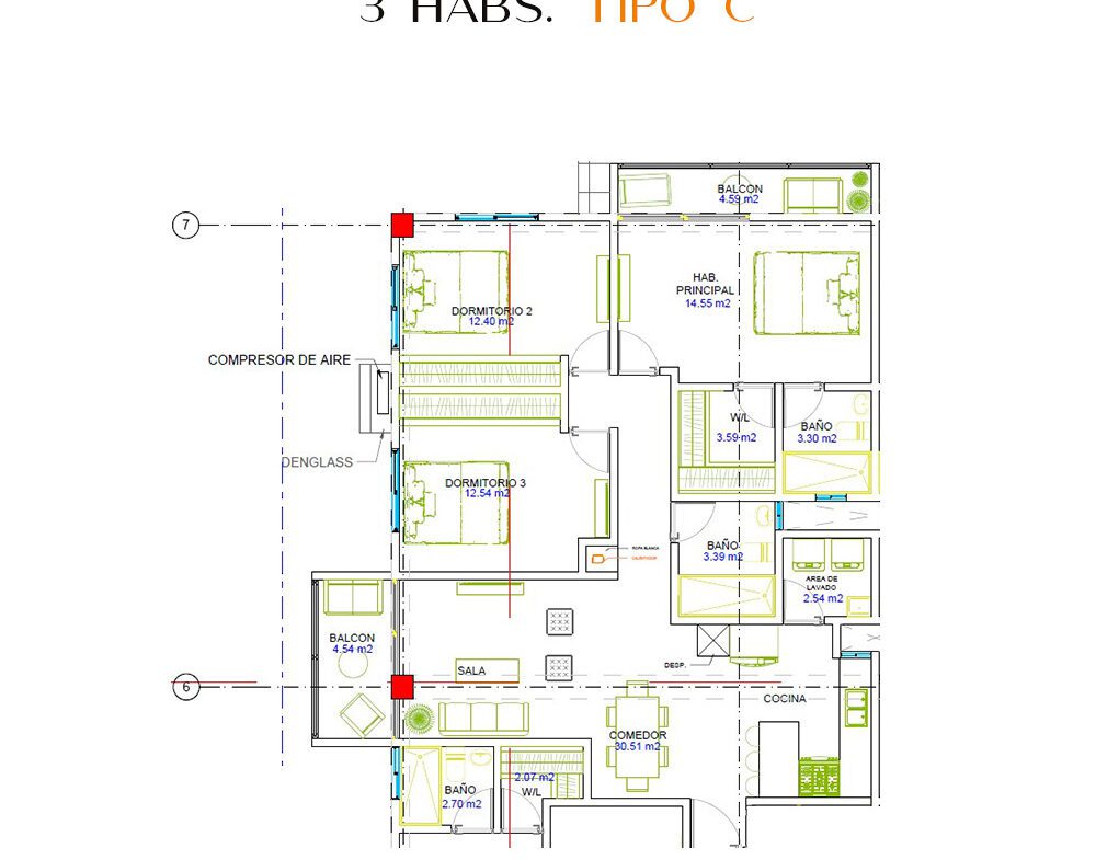 Residencial Vientos del Este III con Ascensor