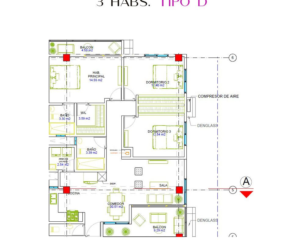 Residencial Vientos del Este III con Ascensor