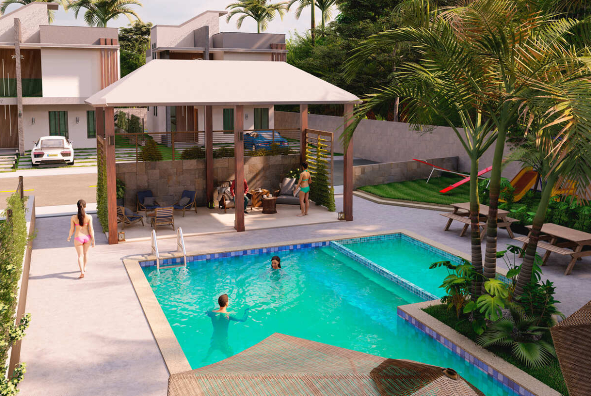 Proyecto de Villas Jade Village en Bávaro – Punta Cana a 7 Minutos de Playa