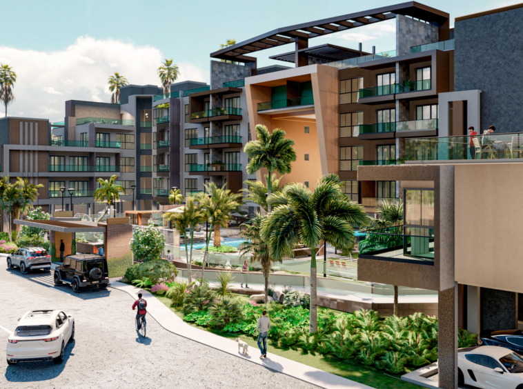 Proyecto de Apartamentos The Garden Downtown Punta Cana