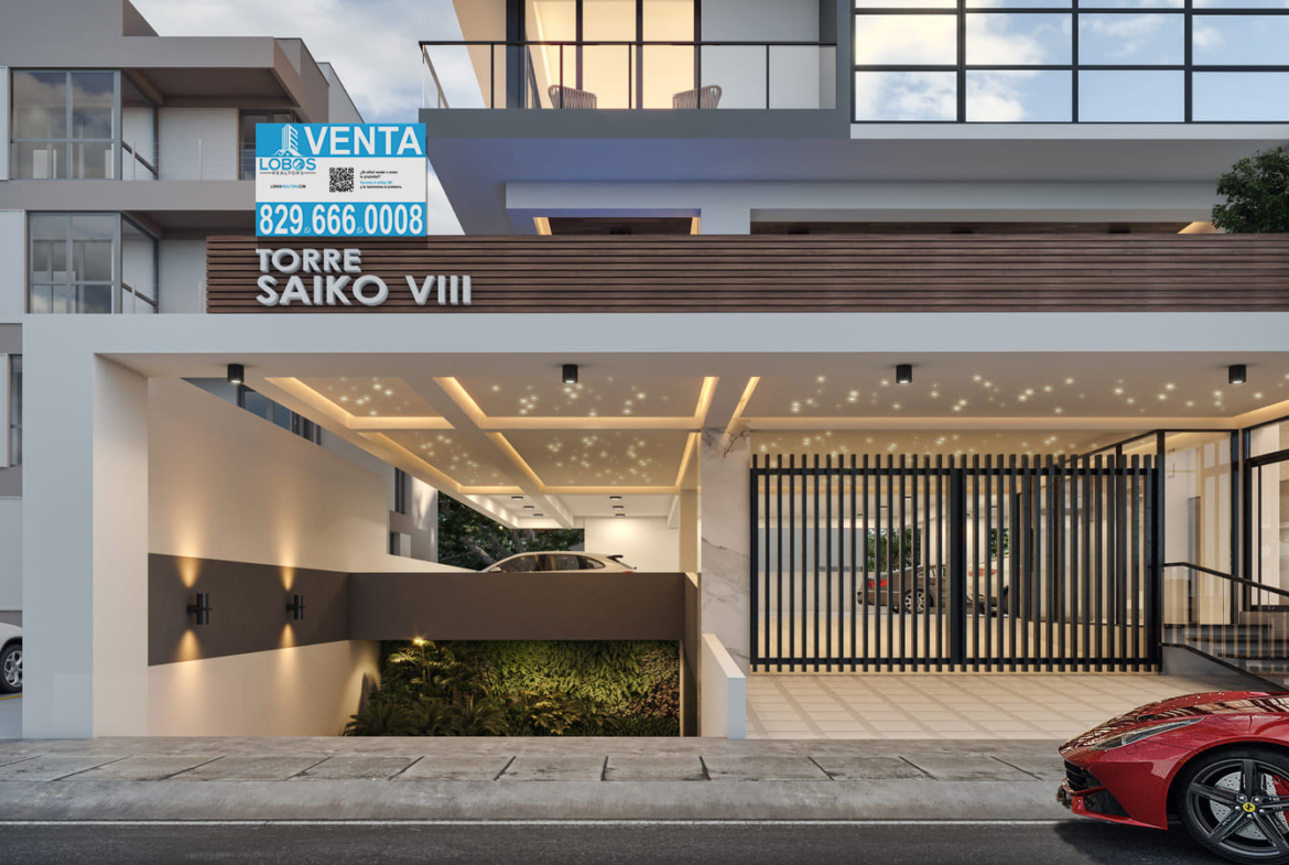 Exclusiva Torre Saiko VIII Ensanche Naco