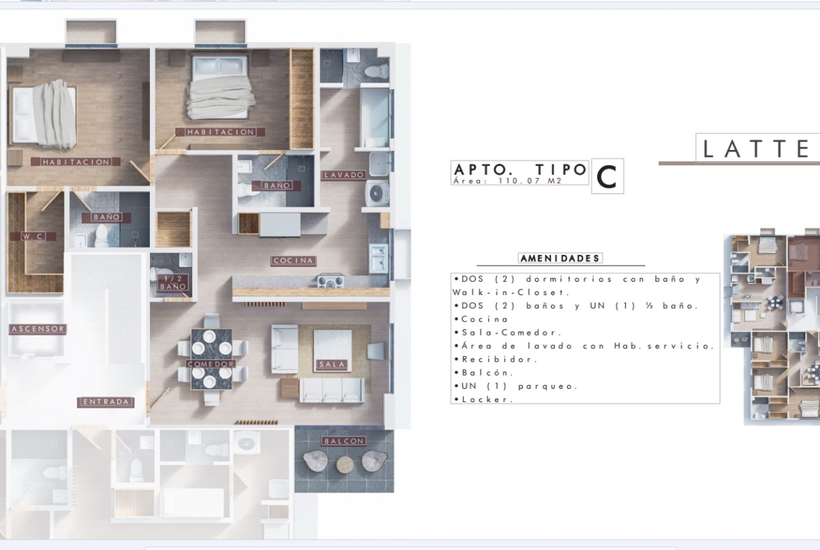 ¡Descubriste el buen vivir en el Residencial Latterale V!