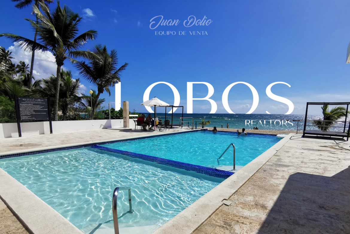 Apartamento Frente Al Mar en Juan Dolio Res. Marbella