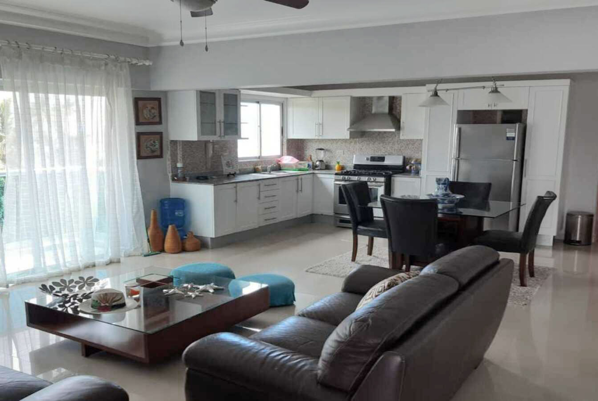 Apartamento Frente Al Mar en Juan Dolio Res. Marbella