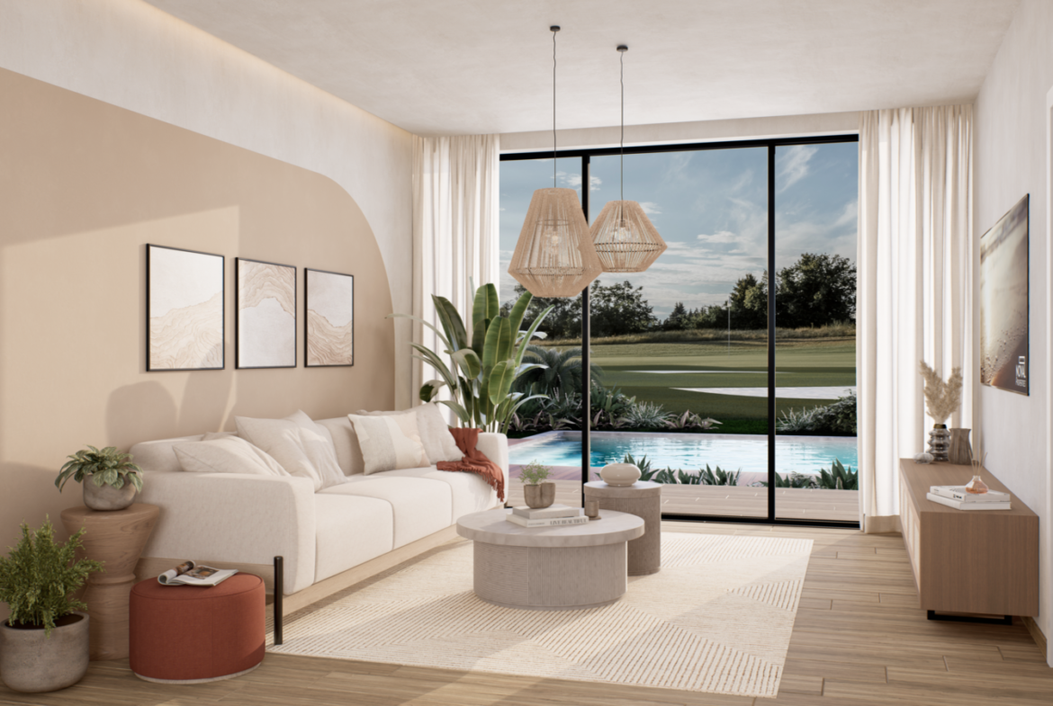 Riviera Bay Apartamentos con Vista al Campo de Golf en Cana Bay Punta Cana