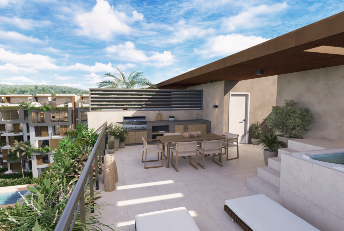Riviera Bay Apartamentos con Vista al Campo de Golf en Cana Bay Punta Cana