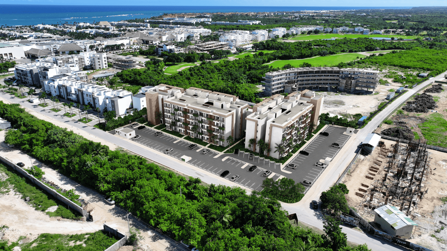 Riviera Bay Apartamentos con Vista al Campo de Golf en Cana Bay, Punta Cana