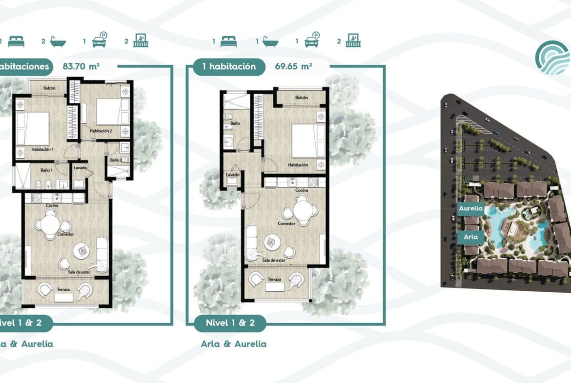 Aurora Village Apartamentos en Dominicus Bayahíbe