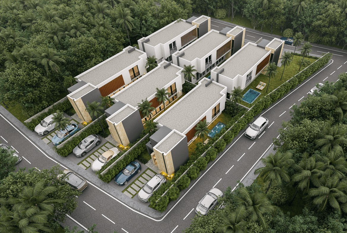 East Village – Villas Cerca de Downtown Punta Cana