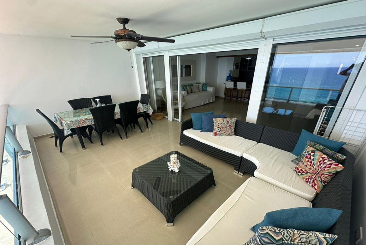 Apartamento Piso 12 Con Gran Vista Al Mar Caribe en Marbella Juan Dolio
