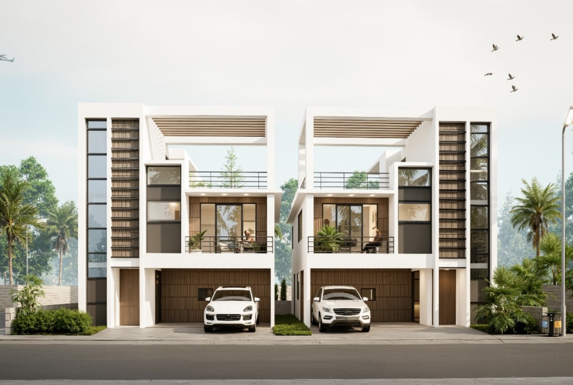 Construimos tu casa nueva! Modelo – Casas DH 12 – en Autopista San Isidro
