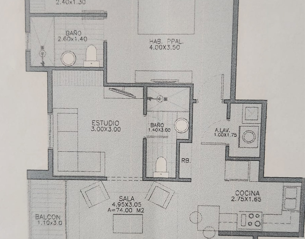 Evaristo Morales; Apartamento Amueblado en Venta Torre Con Amenidades
