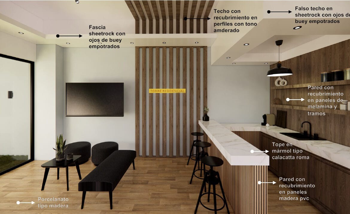 Torre de Apartamentos Nuevos Listos en Ensanche Ozama
