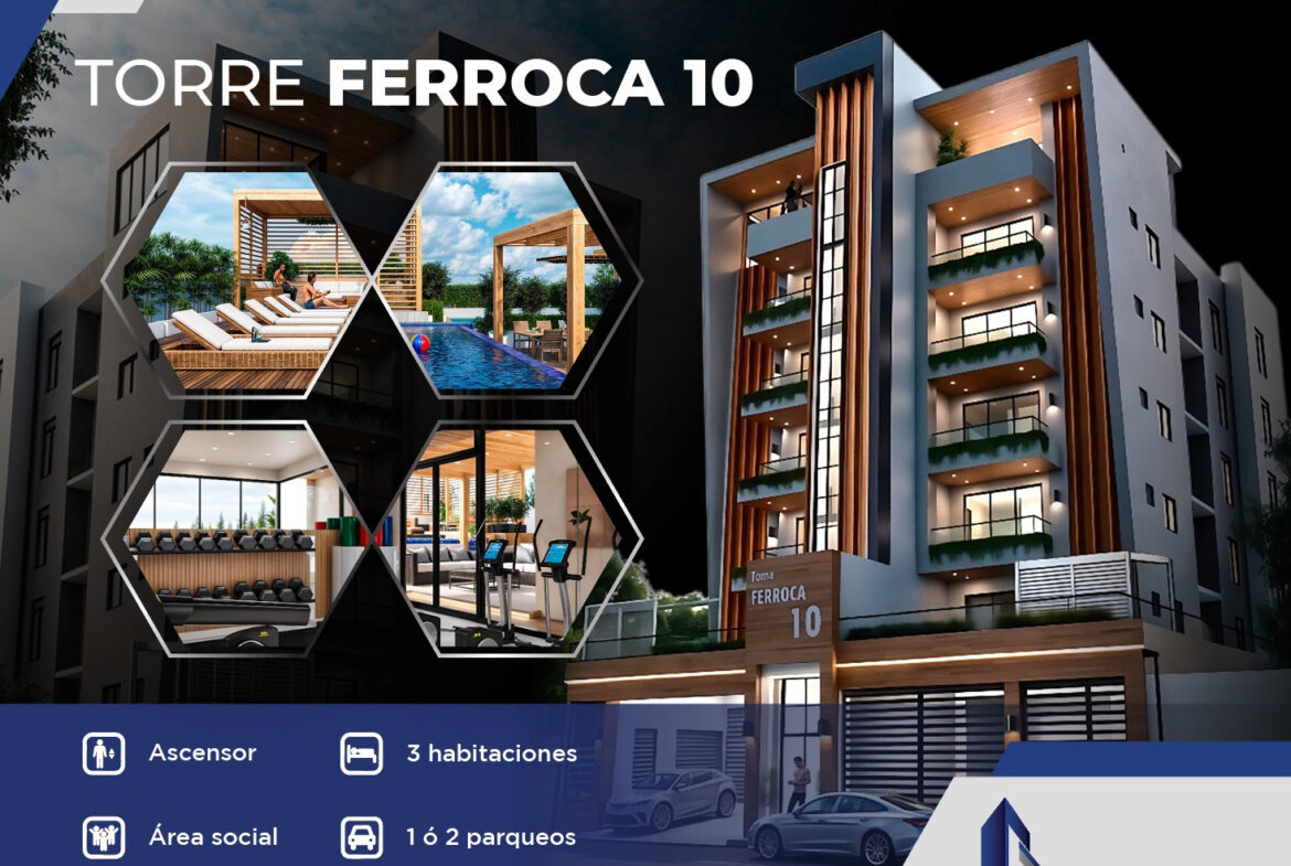 Torre Ferroca 10 Con Ascensor en Prado Oriental